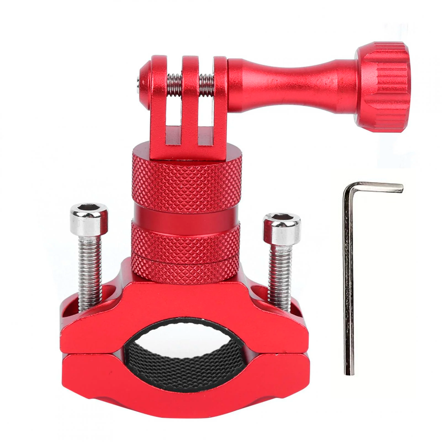 Soporte de Metal Rotatorio 180° para Ciclismo (para GoPro, DJI, Insta360, etc.)