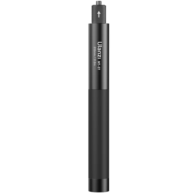 Bastón invisible Ulanzi MT-57: extensible de 80 cm. para cámaras de acción