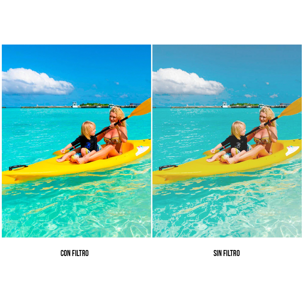 Filtro CPL para DJI OSMO Action 4 / 5 Pro