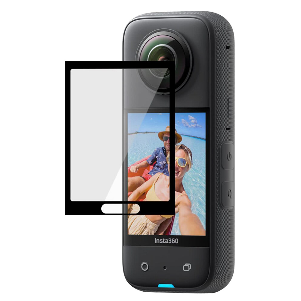 Lámina de vidrio protectora de pantalla para Insta360 X3