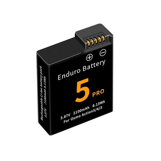Batería Recargable Enduro 2100mAh para DJI Osmo Action 5 Pro