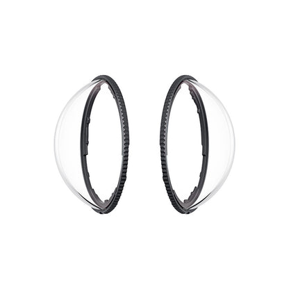 Set de 2 Protectores de Lentes Giratorios de Vidrio 9H para Insta360 X4