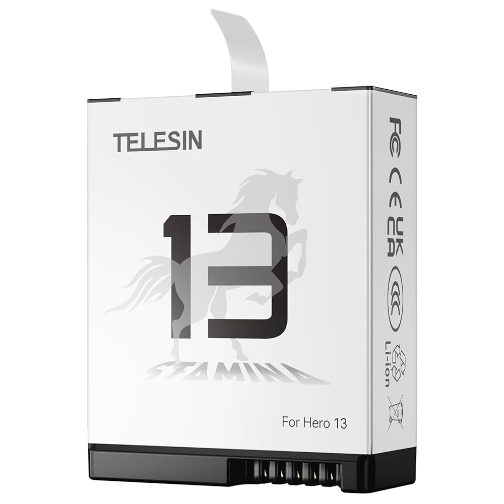 Batería de Alta Duración Telesin Stamina para GoPro Hero 13 Black