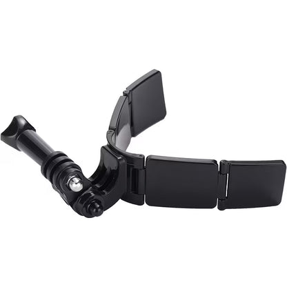Soporte de Mentón con Adhesivos para Casco de Moto (para GoPro, DJI, etc.)