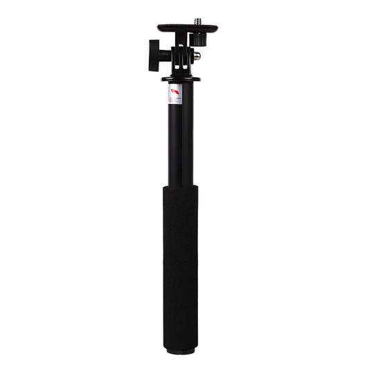 Bastón de aluminio extensible 75 cm. para GoPro, Insta360, DJI, EKEN y otras cámaras de acción