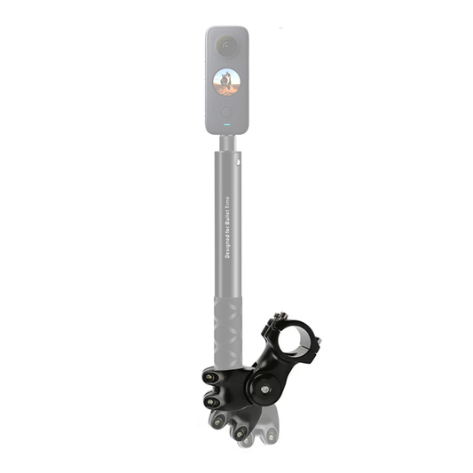 Soporte de Metal para Bastón Selfie (Moto/Ciclismo)