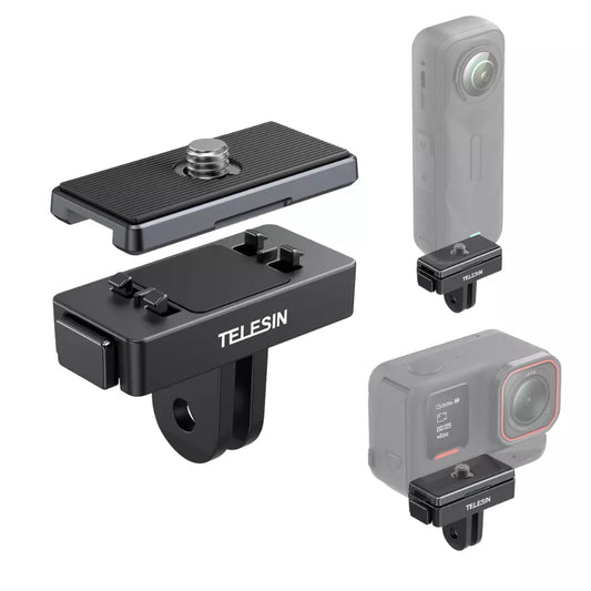 Soporte Magnético Telesin para Insta360 X5 / X4 / Ace Pro / Ace Pro 2