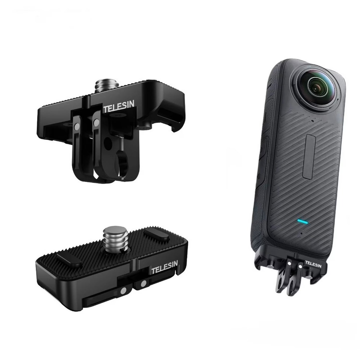Soporte Magnético Telesin para Insta360 X5 / X4 / Ace Pro / Ace Pro 2