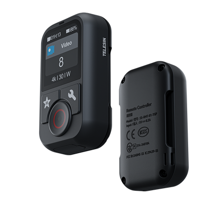 Control Bluetooth 60M + Waterproof Telesin para GoPro Hero 13/12/11/10/9/8/MAX 360