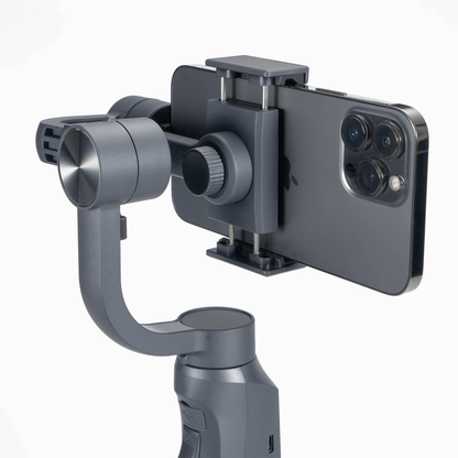 Estabilizador Gimbal: 3 Axis, Reconocimiento de rostro, Anti-Shake + Trípode de aluminio