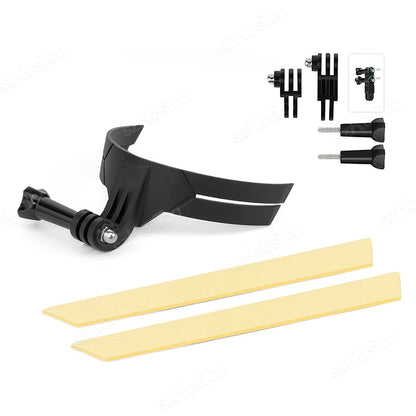 Soporte de Mentón Adhesivo para Casco de Moto (para GoPro, DJI, etc.)