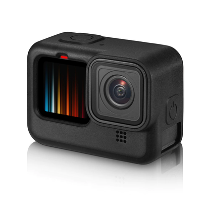 Set de protección GoPro: Protector de silicona + Protector de lente + Láminas de vidrio para Hero 12 Black