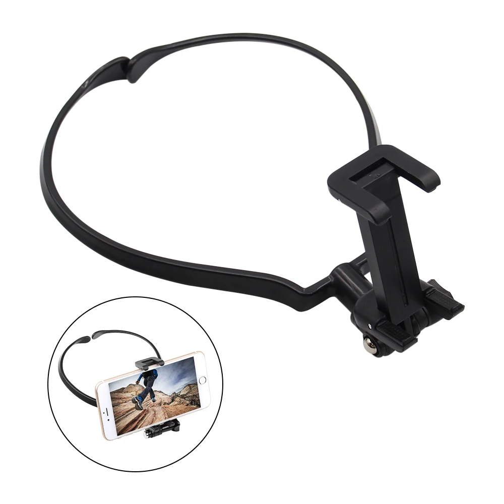 Lanyard de cuello con soporte para GoPro + Soporte iPhone y Smartphones