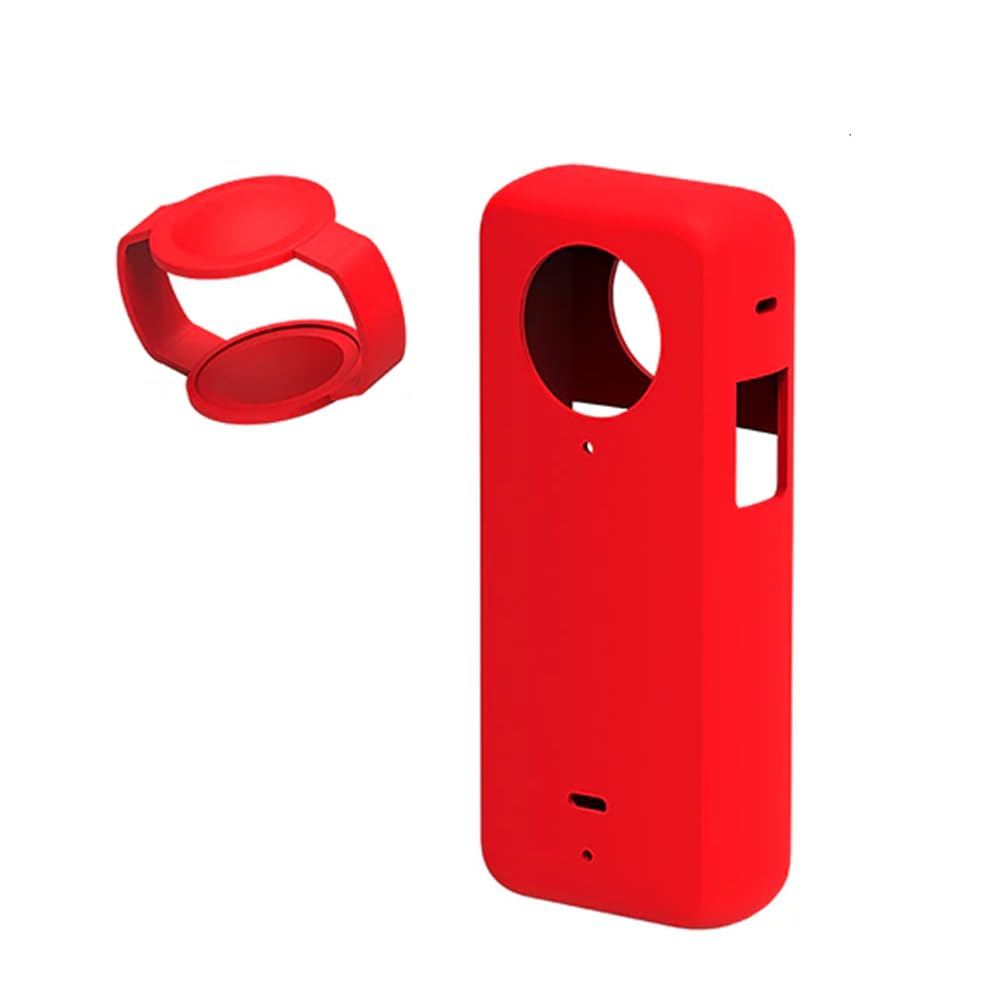 Protector de silicona + protector de lente para Insta360 X3