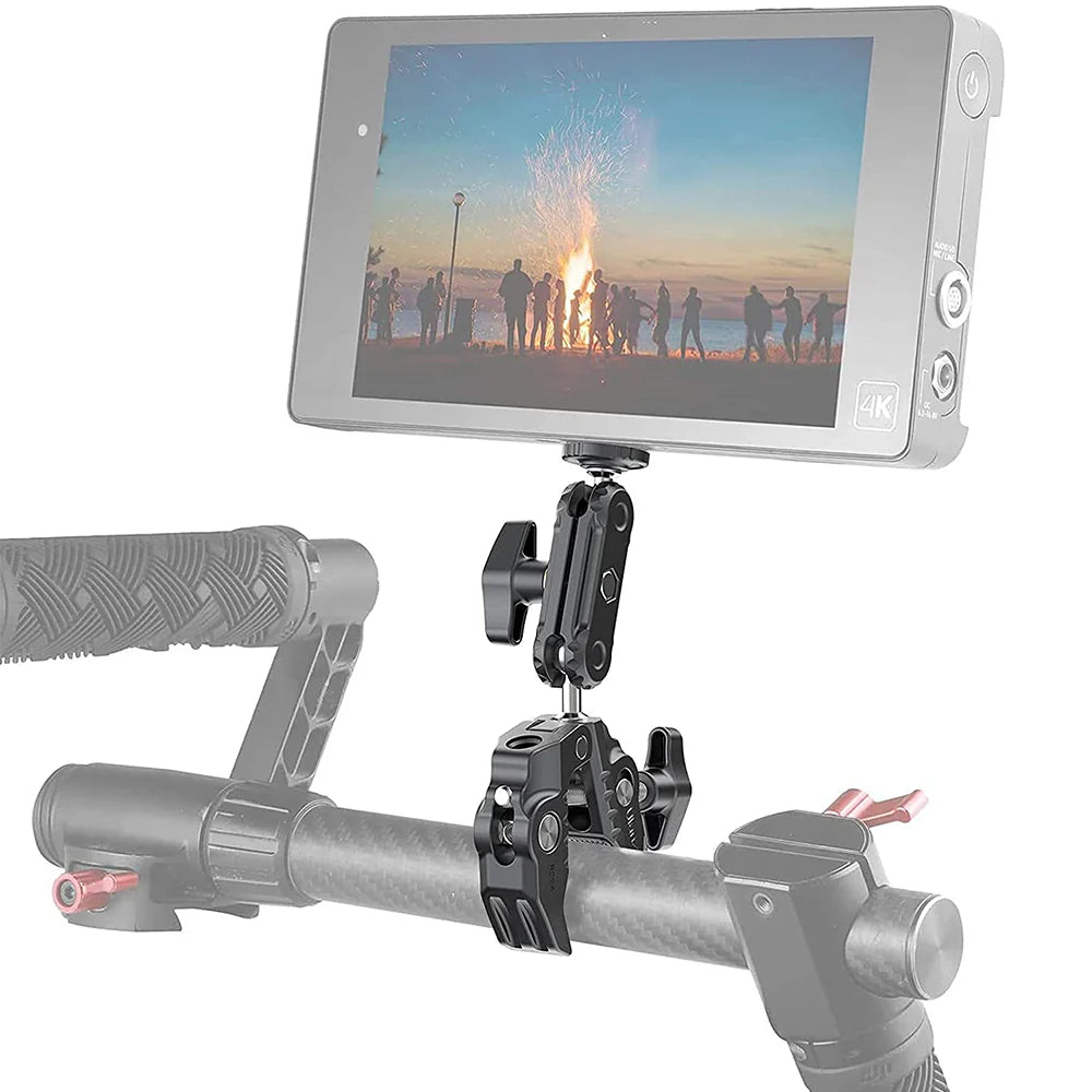 Pinza Ulanzi para Moto/Ciclismo (para GoPro, DJI, Insta360, etc.)