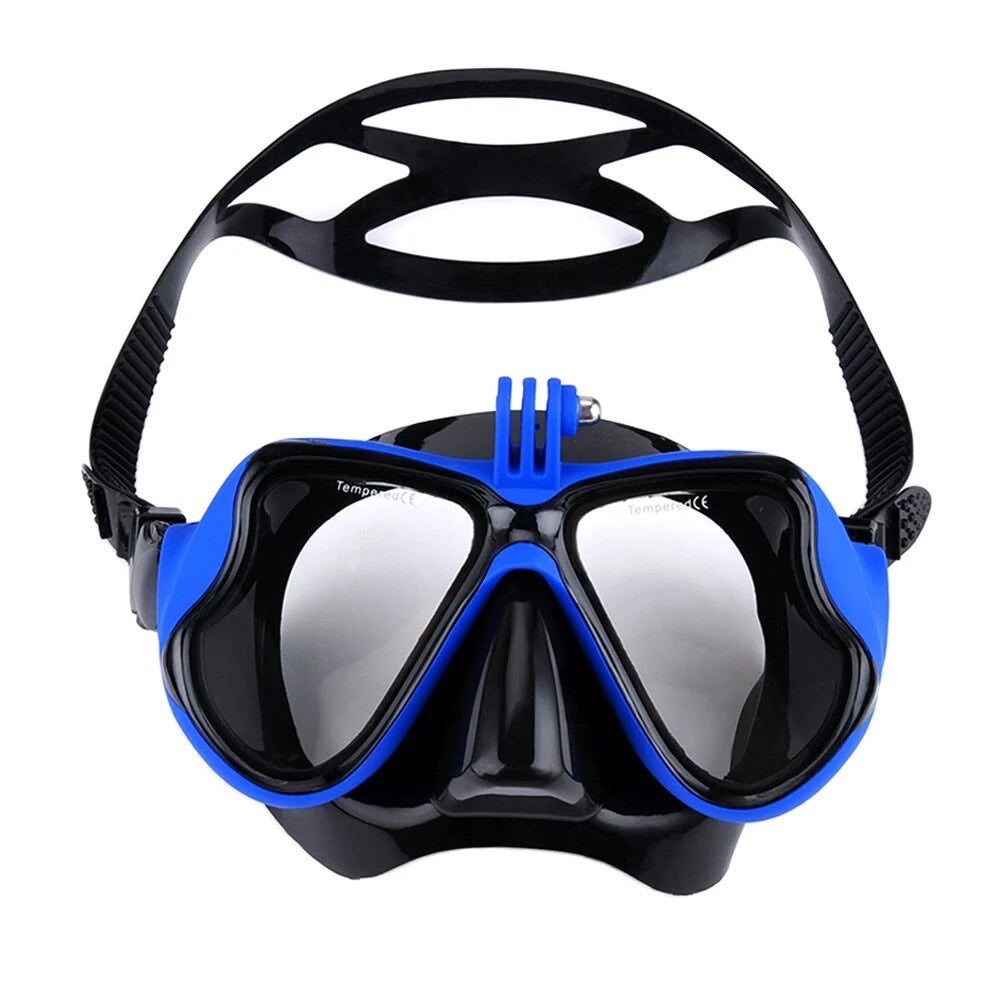 Lentes de buceo con soporte para GoPro