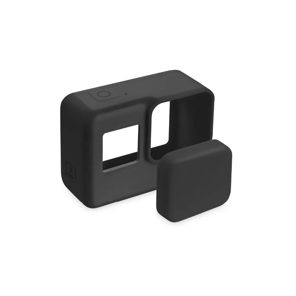 Protector de silicona + Protector de lente para GoPro Hero 7/6/5 Black