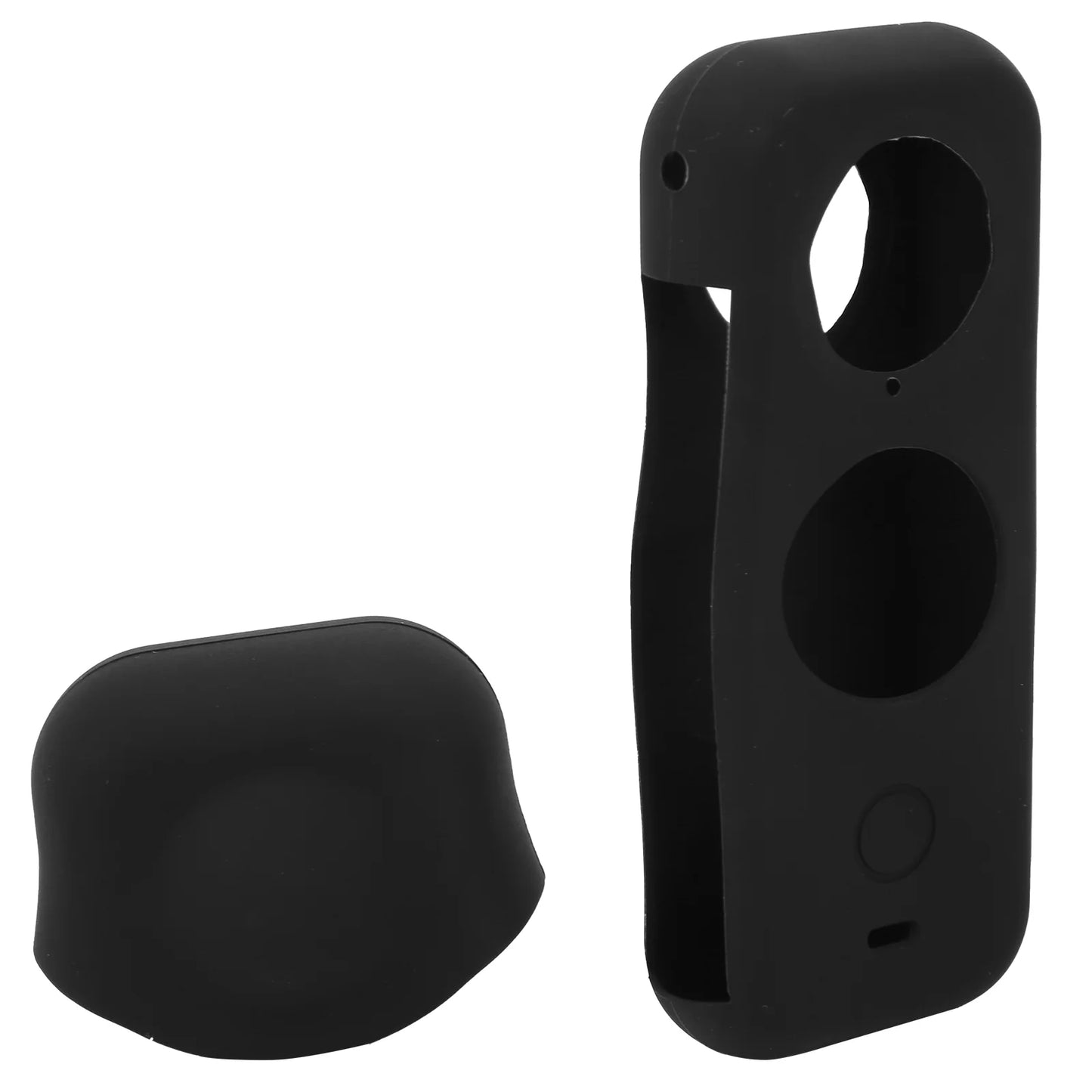 Set de protección Insta360 X2: Protector de silicona + Protector de lente