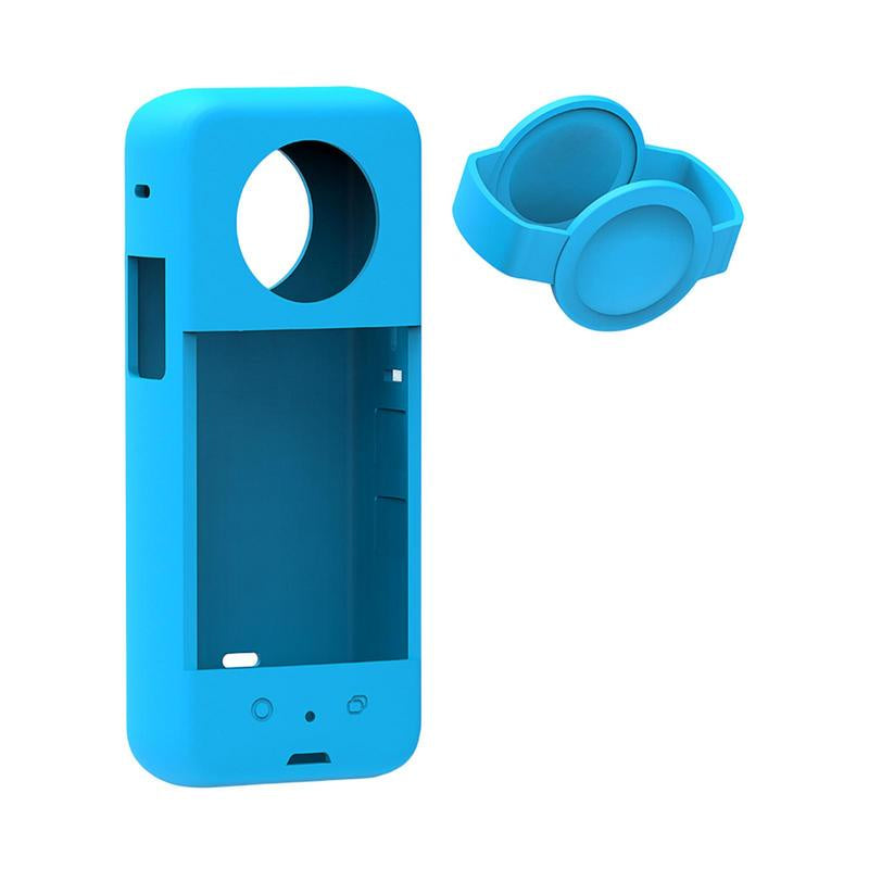 Protector de silicona + protector de lente para Insta360 X3