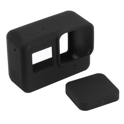 Set de protección GoPro: Protector de silicona + Protector de lente + Láminas de vidrio para Hero 12 Black