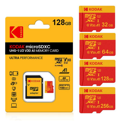 Tarjeta de Memoria Kodak MicroSD (Clase 10, A1, U3 4K)