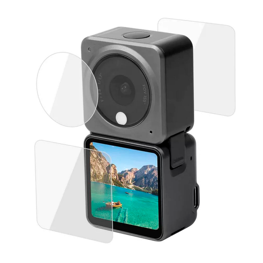 Set de Láminas de Vidrio para DJI Action 2