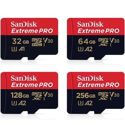 Tarjeta de Memoria SanDisk Extreme Pro MicroSD (Clase 10, A2, U3 4K, V30)