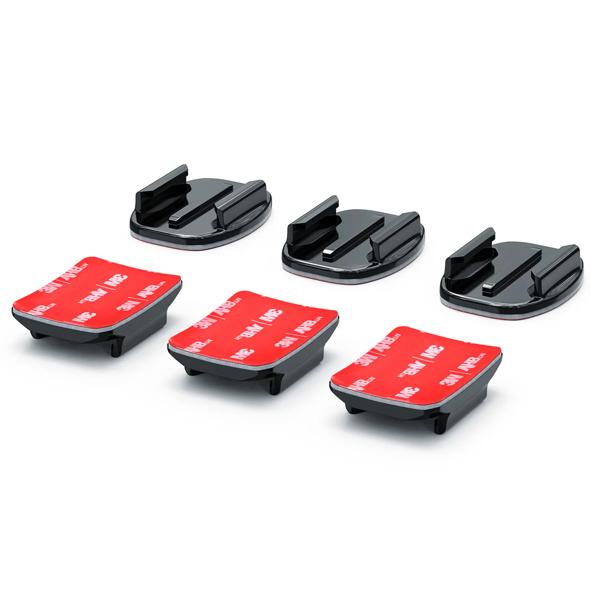 Set de 6 soportes adhesivos con pegamento 3M para GoPro