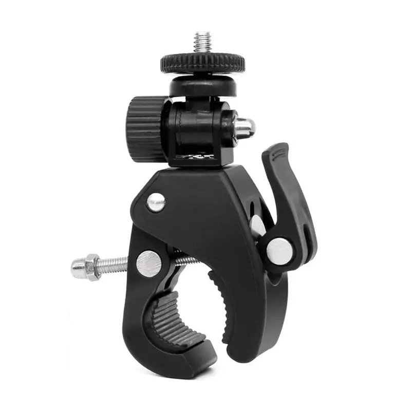 Soporte PC + Metal de moto/bicicleta para GoPro, Insta360 y cámaras de acción