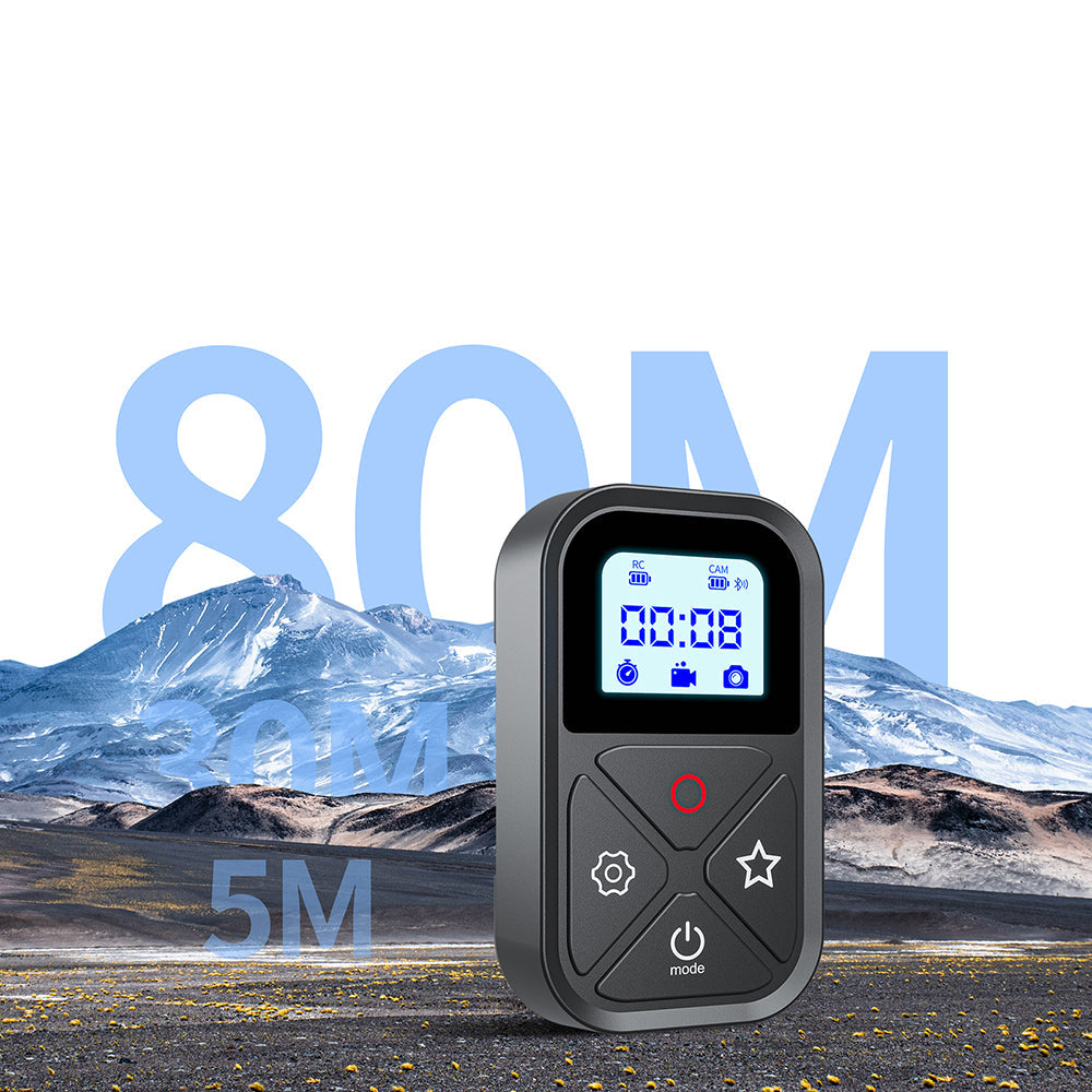 Control remoto wireless 80M Telesin para GoPro Hero 13/12/11/10/9/8/MAX 360